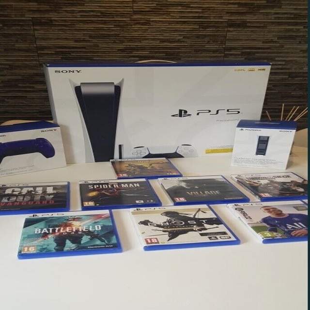 BRAND NEW PS5 Sony PlayStation 5 DIGITAL/Disc Game Console BUNDLE - 0 - PlayStation 4 (PS4)  on Aster Vender