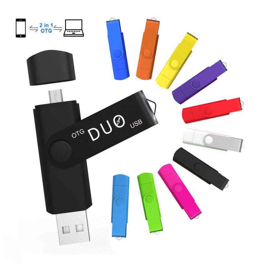 2in1 Otg Usb Pendrive - 2 - Memory Card (SD Card)  on Aster Vender