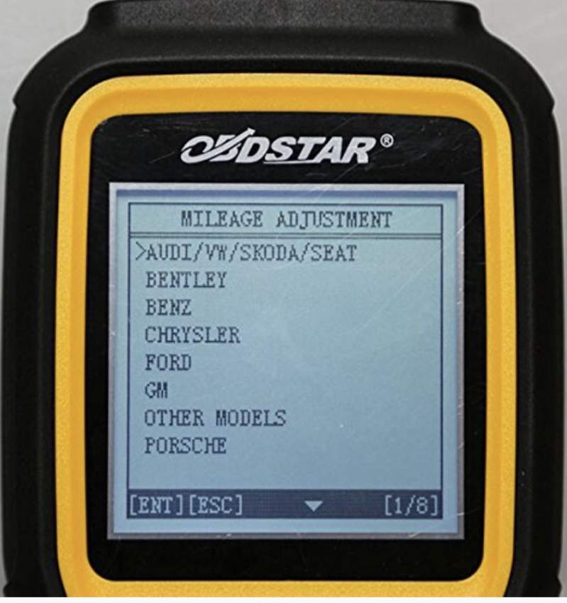 OBDSTAR X300M MILEAGE ADJUSTMENT OBDII at AsterVender