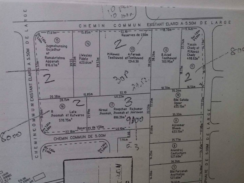 Terrain a vendre au centre de Bel Air - 3 - Land  on Aster Vender