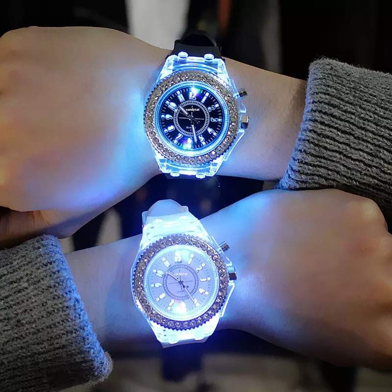 Led flash luminous watch - 0 - Watches  on Aster Vender