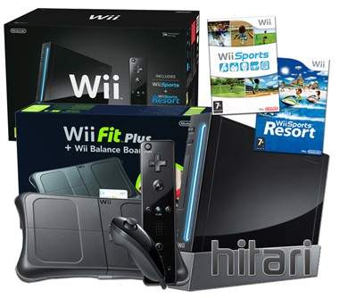 Wii console & equipments - 0 - PS4, PC, Xbox, PSP Games  on Aster Vender
