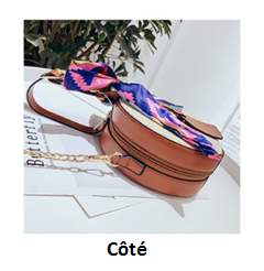 Handbag braided in straw with foulard  - 4 - Bags  on Aster Vender