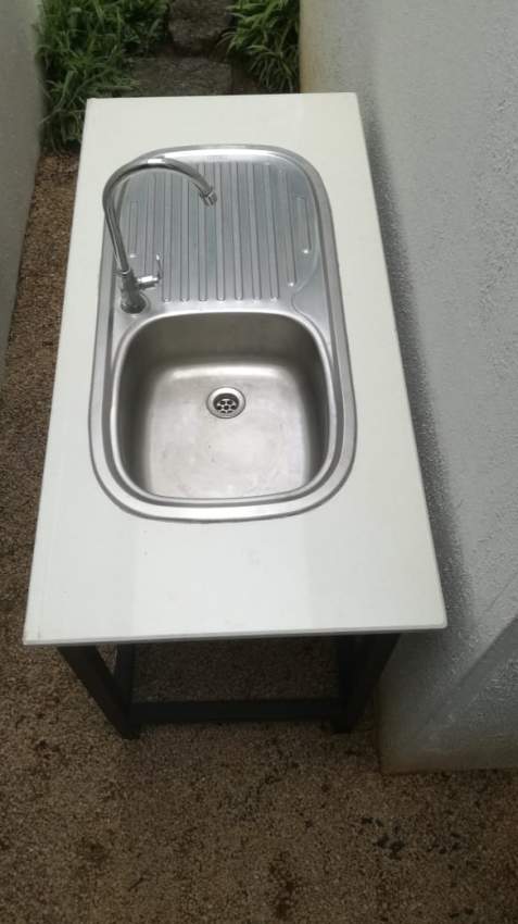 Franke sink and table on Aster Vender