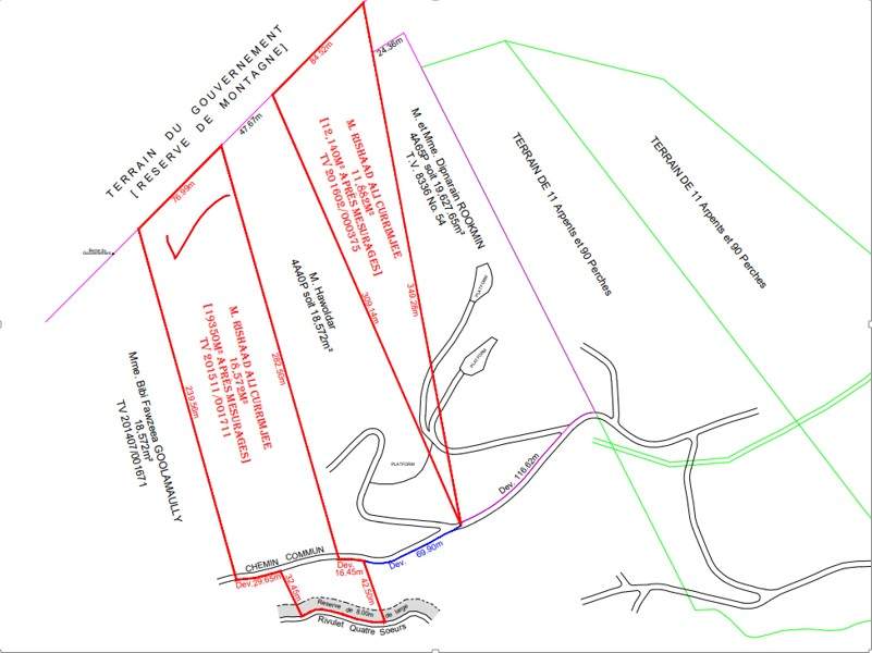 4 Soeurs: superb and untouched - price reduced to Rs 790,000 / Arpent - 3 - Land  on Aster Vender