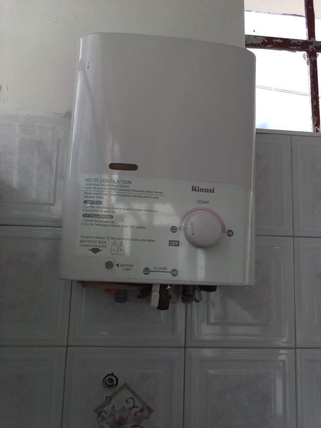 Gas water heater rinnai - 1 - Bathroom  on Aster Vender