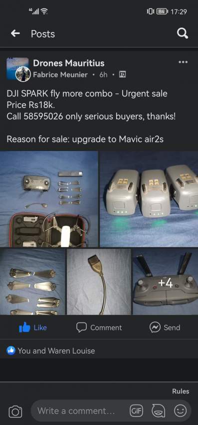 DJI SPARK FLY MORE COMBO - 0 - All electronics products  on Aster Vender