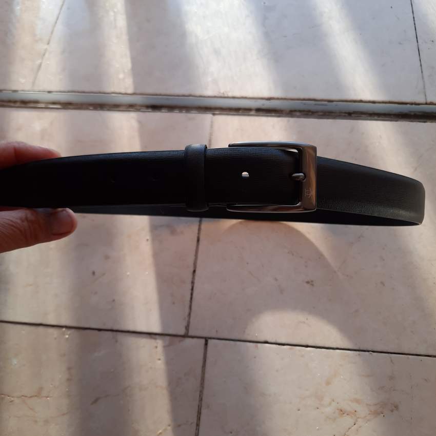 Ceinture  Cuir Noir Homme Penguin (USA) Taille 34 - 1 - Belts  on Aster Vender