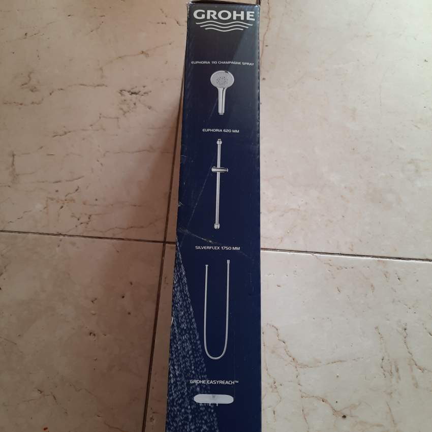 Grohe Germany Hand Shower Rail Set adjustable 3 sprays - 0 - Bathroom  on Aster Vender