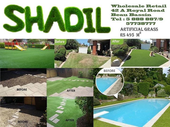 Gazon synthetic Rs 495 metre karE - 1 - Land  on Aster Vender