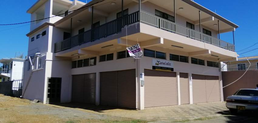 Building with commercial space and furnished house on Aster Vender