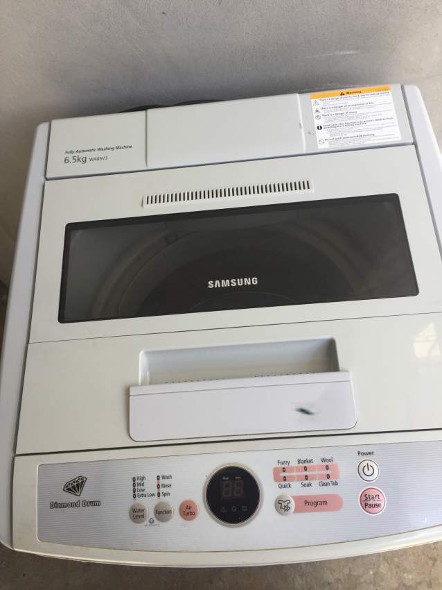 Samsung washing machine 6.5kg - 0 - All household appliances  on Aster Vender