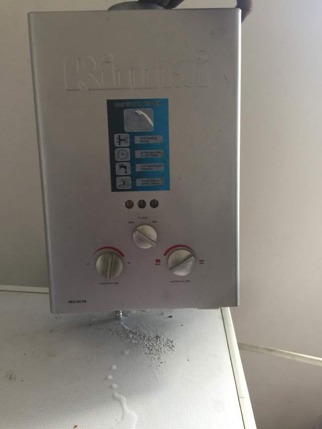 Rinnai Water heater  - 0 - Bathroom  on Aster Vender