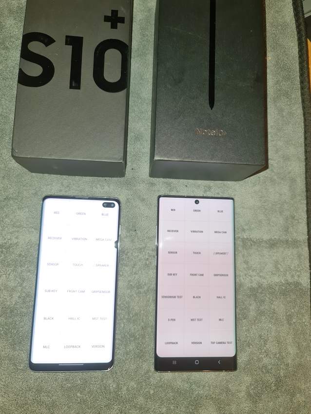 Samsung Note 10+ and S10+