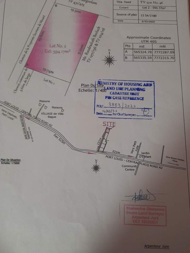 A Vendre Terrain Residentiel - 0 - Land  on Aster Vender