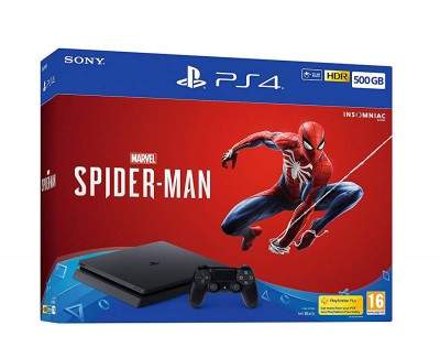 Sony PlayStation w/ Spiderman - 0 - PS4, PC, Xbox, PSP Games  on Aster Vender
