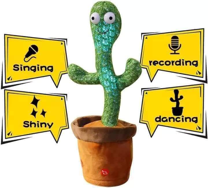 Cactus toy rechargeable dancing singing repeating Rs 575 - 7 - Others  on Aster Vender