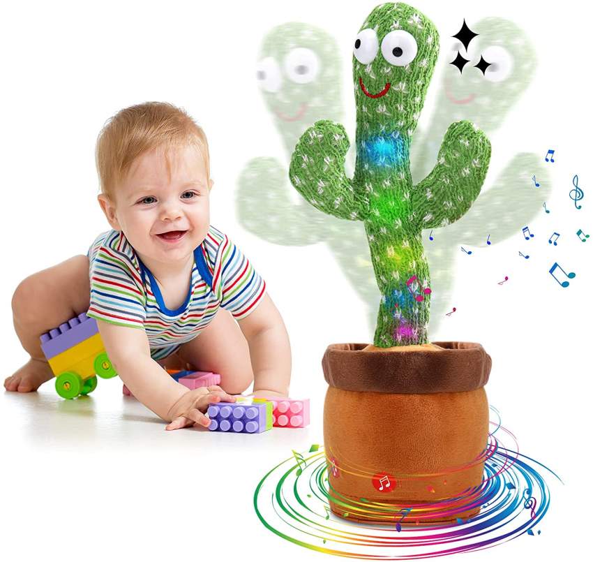 Cactus toy rechargeable dancing singing repeating Rs 575 - 6 - Others  on Aster Vender