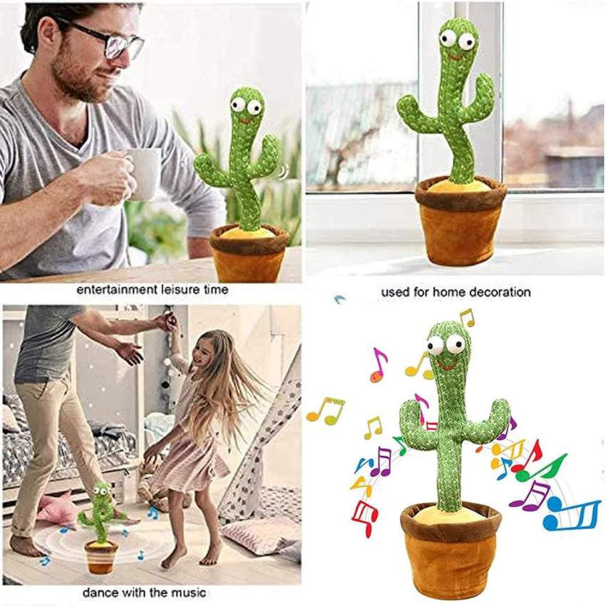 Cactus toy rechargeable dancing singing repeating Rs 575 - 1 - Others  on Aster Vender