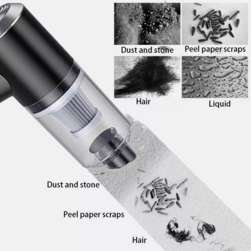 Rechargeable vacuum cleaner portable home car office  - 4 - Others  on Aster Vender