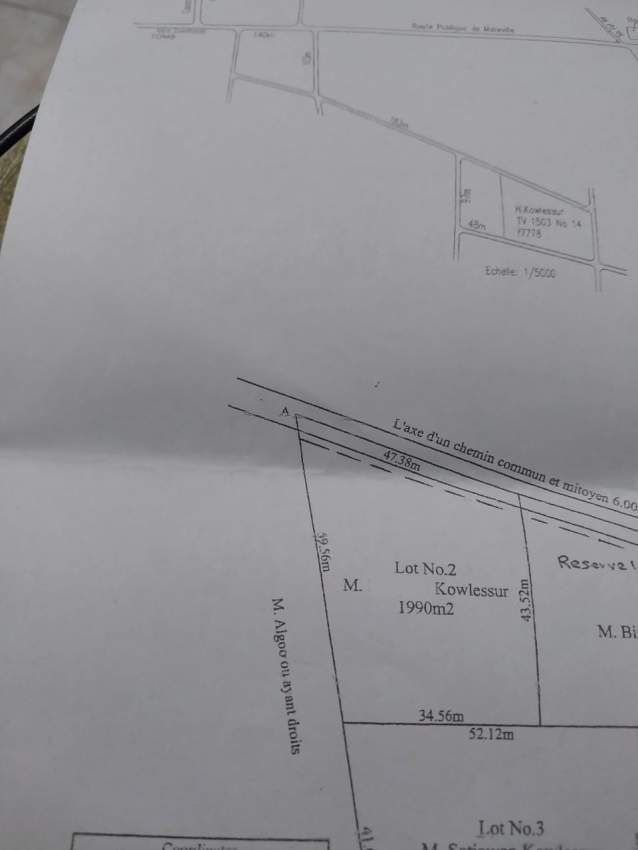 Land For Sale 55 perches Barrachois Melville - 0 - Land  on Aster Vender