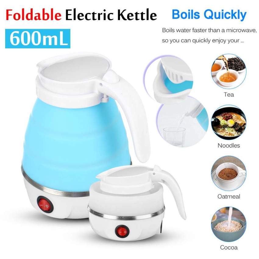 Silicone kettle electric 600ml Rs600 foldable - 0 - Others  on Aster Vender