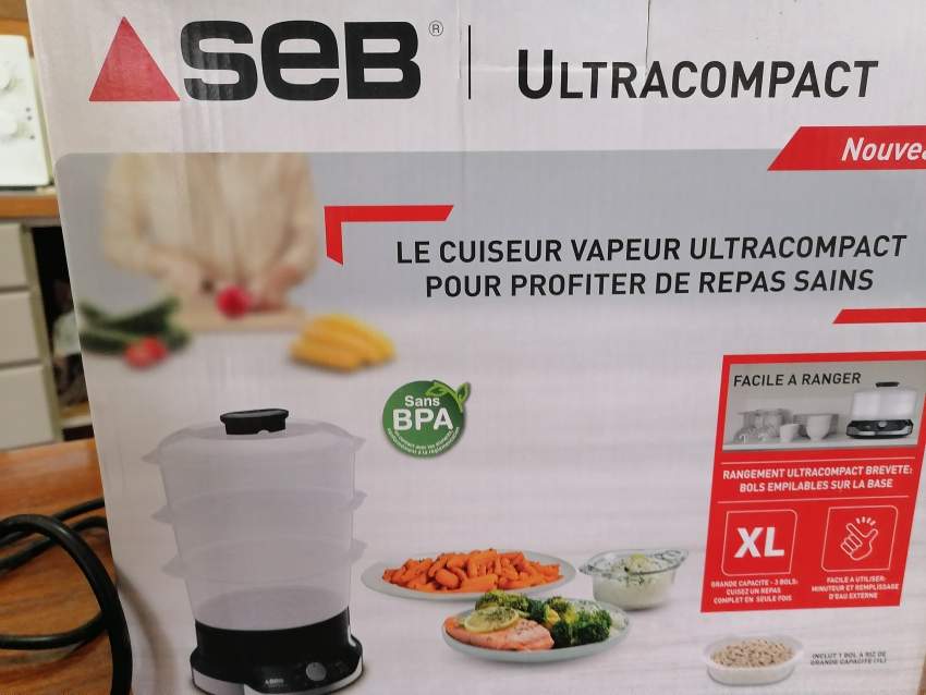 SEB COMPACT STEAMER  - 1 - Kitchen appliances  on Aster Vender
