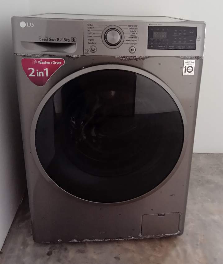 MACHINE À LAVER/ SÈCHE LINGE LG INVENTER DIRECT DRIVE 8+5KG - 1 - All electronics products  on Aster Vender