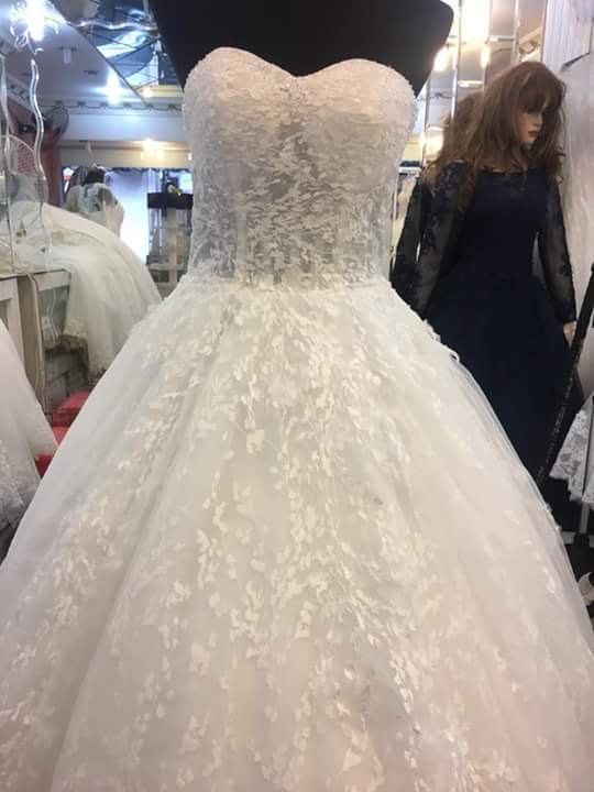 Wedding dress at AsterVender