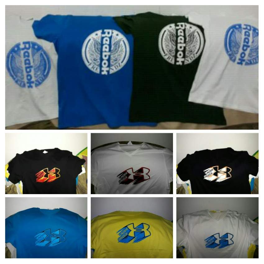 T-shirts Reebok & Under Armour on Aster Vender