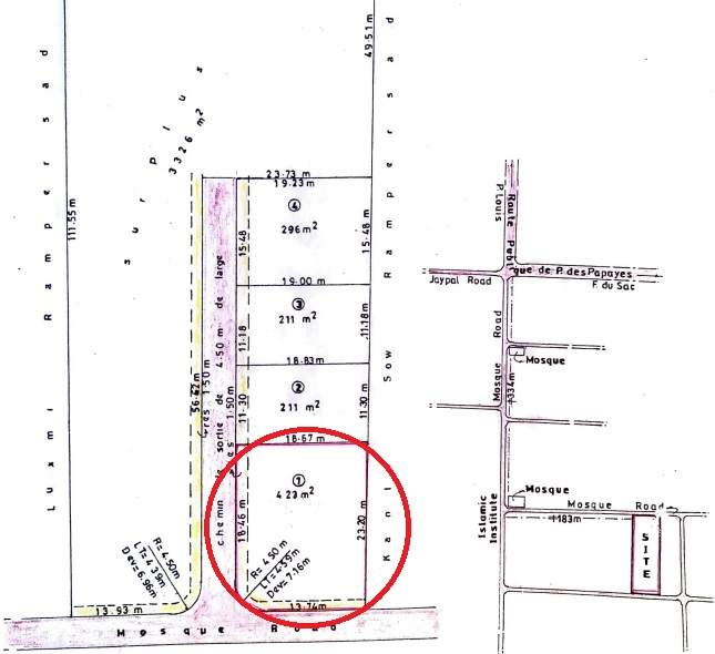 Terrain a vendre - 3 - Land  on Aster Vender