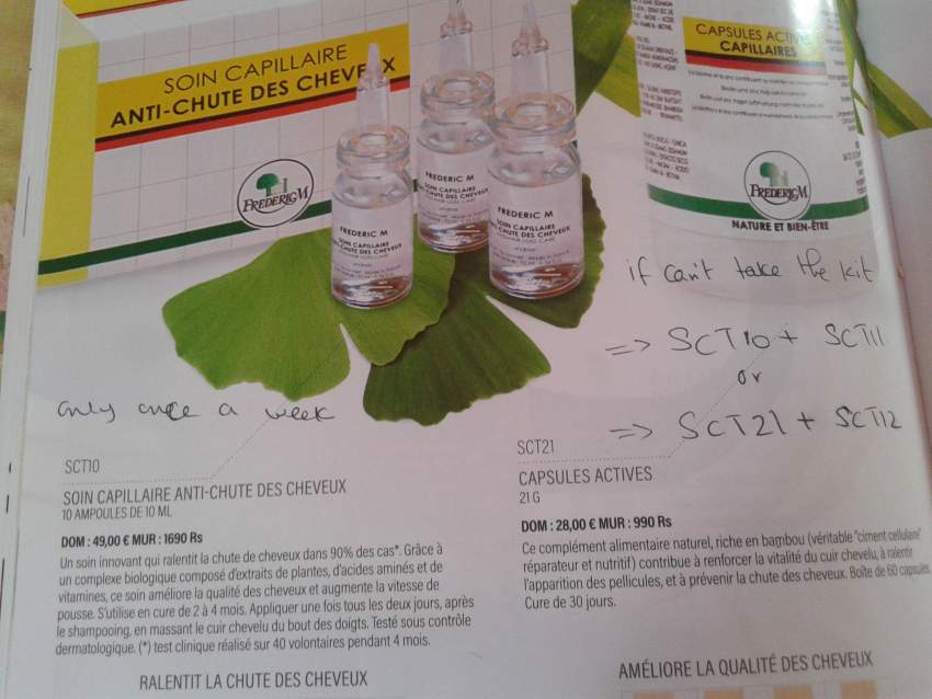 Treatment anti chute des cheveux  - 0 - Hair treatment  on Aster Vender