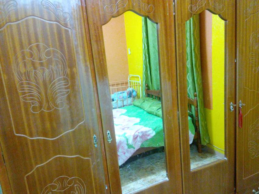 Armoire 4 bat + lit double - 5 - Bedroom Furnitures  on Aster Vender