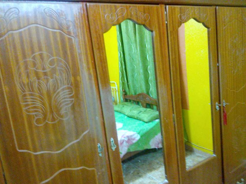 Armoire 4 bat + lit double - 4 - Bedroom Furnitures  on Aster Vender