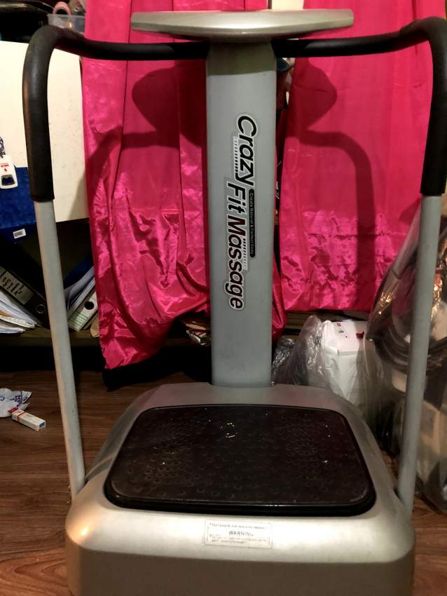 PLATEFORME VIBRANTE - CRAZY FIT MASSAGE - 2 - Fitness & gym equipment  on Aster Vender