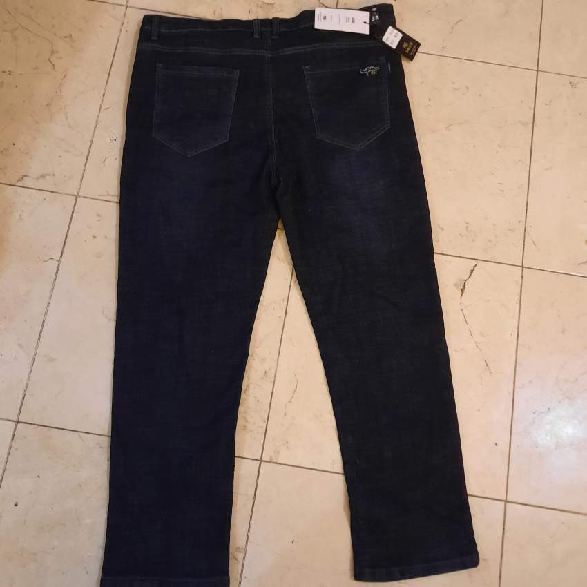 Denim Jeans Black Color Strech  (Delave) Size 38