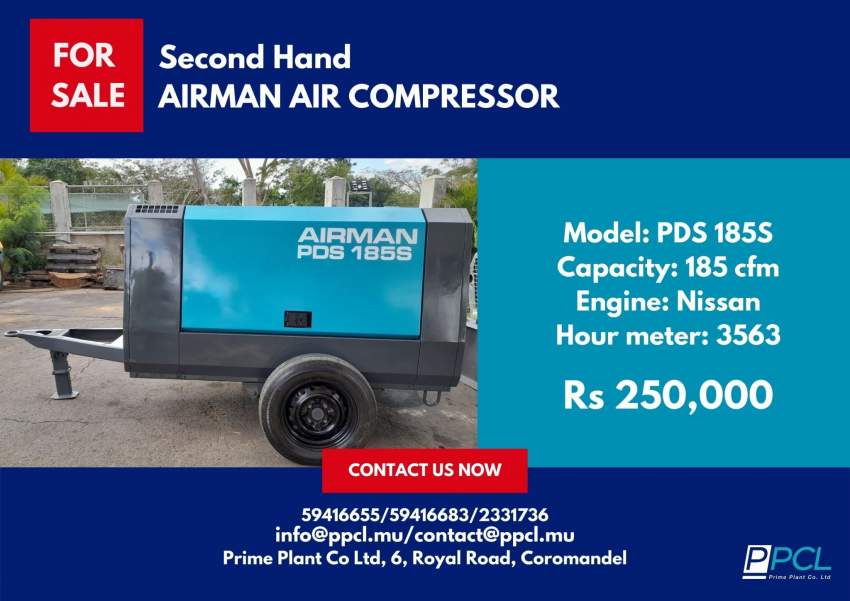 Airman Air Compressor - Other Industrial Vehicles on Aster Vender