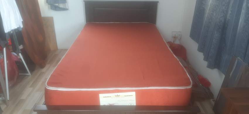 Wooden Adult single bed (free mattress) at AsterVender