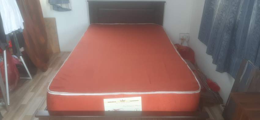 Wooden Adult single bed (free mattress) - 3 - Bedroom Furnitures  on Aster Vender