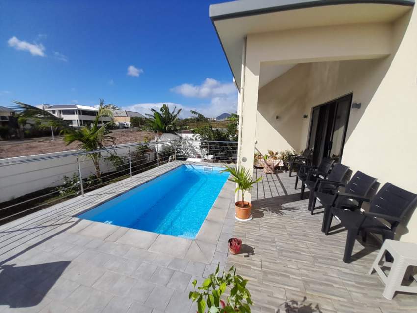 Beautiful House on Rental at Flic en Flac at Jardin D’Anna  (Long Term - 3 - House  on Aster Vender