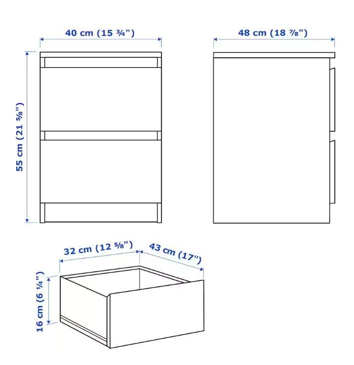 Commode et table de nuit - 3 - Bedroom Furnitures  on Aster Vender
