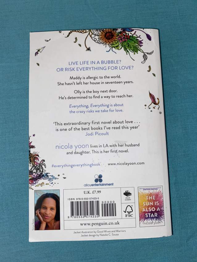 Everything everything Nicola yoon  - 0 - Fictional books  on Aster Vender