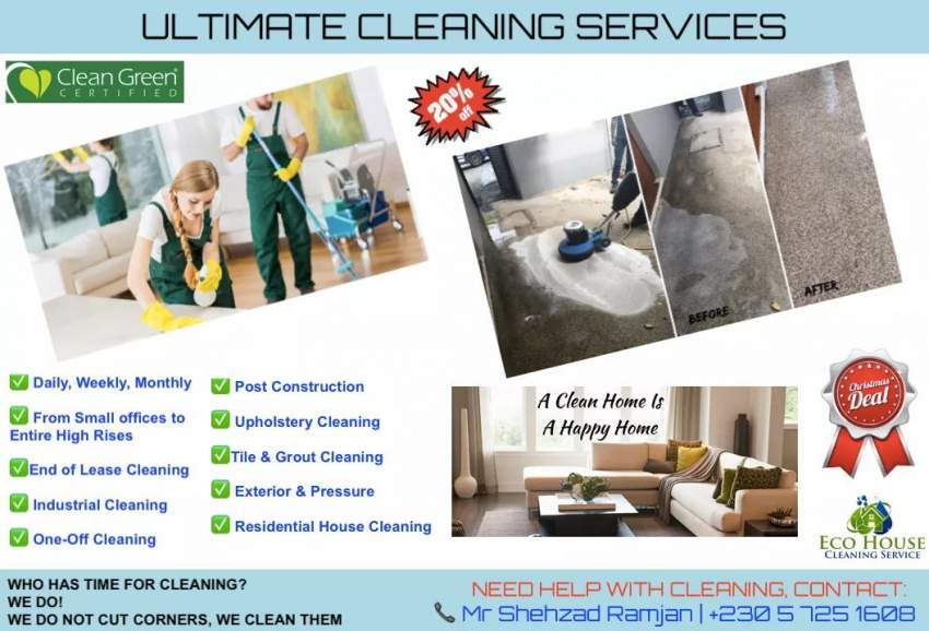 Weekly cleaning, monthly cleaning, one off cleaning services at AsterVender