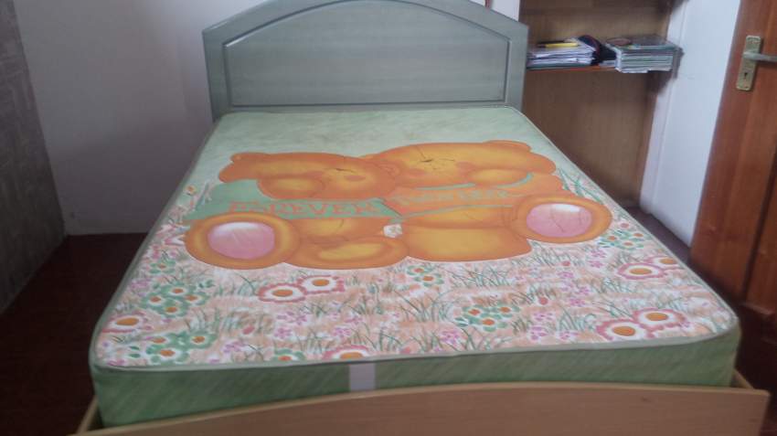 Bed with matress - 0 - Bedroom Furnitures  on Aster Vender
