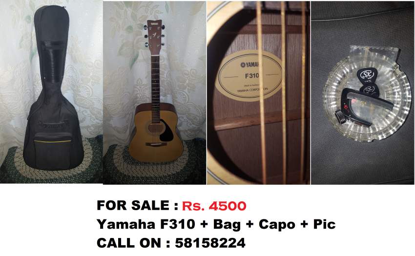 YAMAHA F310 FOLK GUITAR on Aster Vender