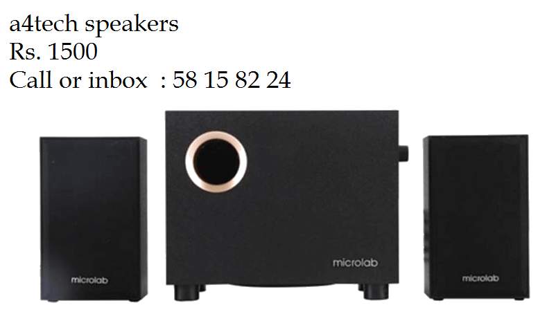 a4tech speakers / systeme audio - 0 - All electronics products  on Aster Vender