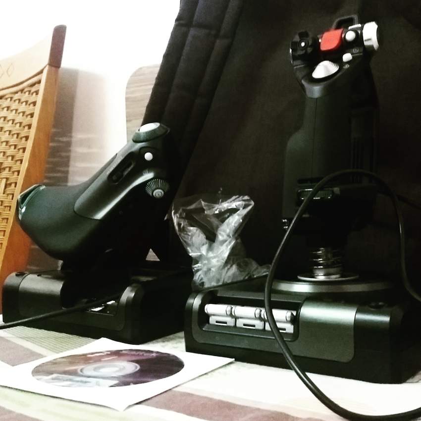 Saitek X52 PRO flight joystick +Flight Simulator X demo disc - 3 - All Informatics Products  on Aster Vender