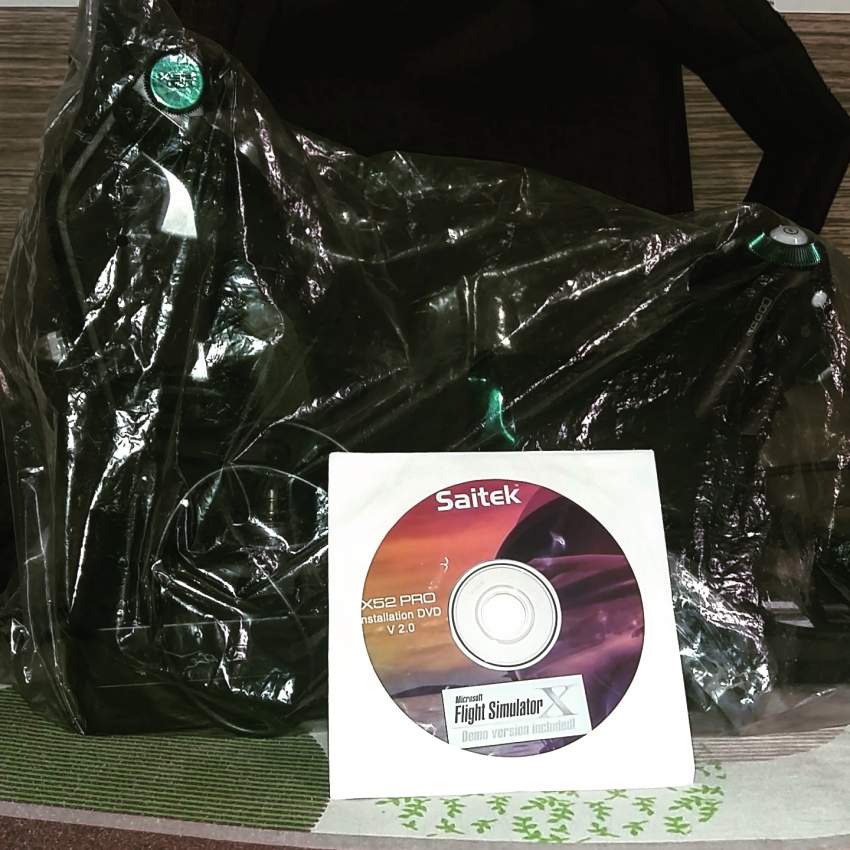 Saitek X52 PRO flight joystick +Flight Simulator X demo disc - 1 - All Informatics Products  on Aster Vender