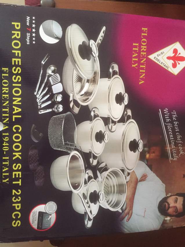 PROFESSIONAL COOKWARE SET 23pcs - 0 - Kitchen appliances  on Aster Vender