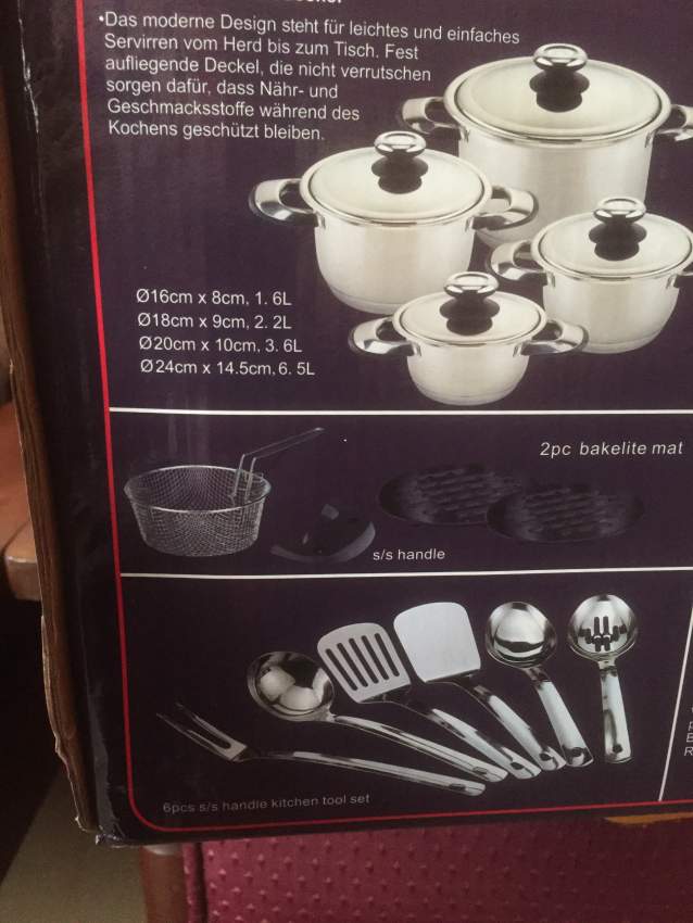 PROFESSIONAL COOKWARE SET 23pcs - 4 - Kitchen appliances  on Aster Vender